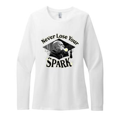 The Addams Family Tv Series – Uncle Fester Graduation Spark Womens CVC Long Sleeve Shirt