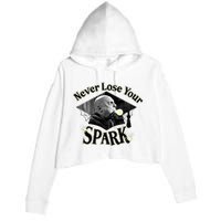 The Addams Family Tv Series – Uncle Fester Graduation Spark Crop Fleece Hoodie