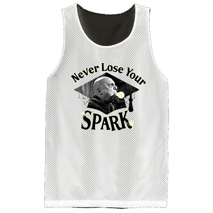 The Addams Family Tv Series – Uncle Fester Graduation Spark Mesh Reversible Basketball Jersey Tank