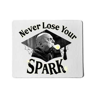 The Addams Family Tv Series – Uncle Fester Graduation Spark Mousepad