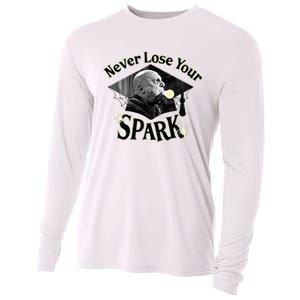 The Addams Family Tv Series – Uncle Fester Graduation Spark Cooling Performance Long Sleeve Crew