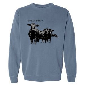 Thank A Farmer Gift Garment-Dyed Sweatshirt