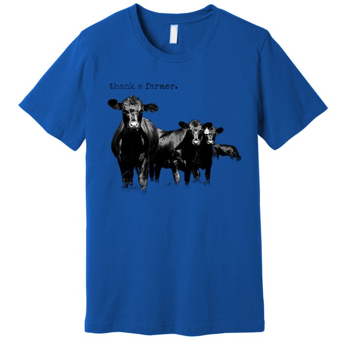 Thank A Farmer Gift Premium T-Shirt