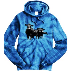 Thank A Farmer Gift Tie Dye Hoodie