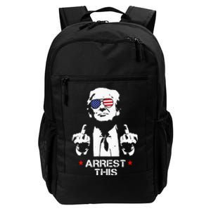 Trump Arrest Funny Daily Commute Backpack