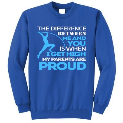 Track And Field Gift Pole Vaulting Meaningful Gift Sweatshirt