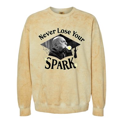 The Addams Family Tv Series – Uncle Fester Graduation Spark Colorblast Crewneck Sweatshirt