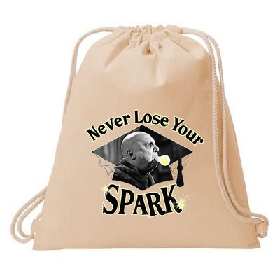 The Addams Family Tv Series – Uncle Fester Graduation Spark Drawstring Bag
