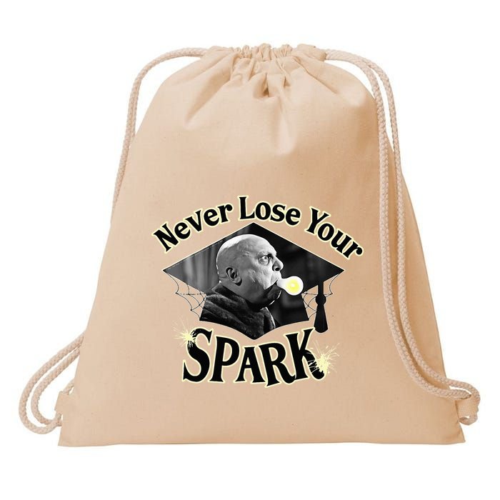 The Addams Family Tv Series – Uncle Fester Graduation Spark Drawstring Bag