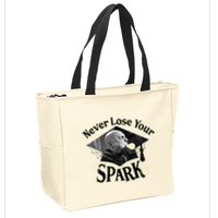 The Addams Family Tv Series – Uncle Fester Graduation Spark Zip Tote Bag