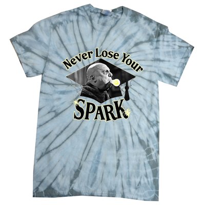 The Addams Family Tv Series – Uncle Fester Graduation Spark Tie-Dye T-Shirt