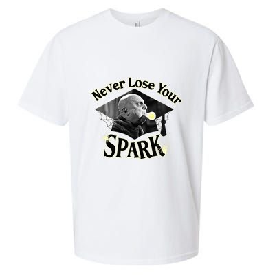 The Addams Family Tv Series – Uncle Fester Graduation Spark Sueded Cloud Jersey T-Shirt