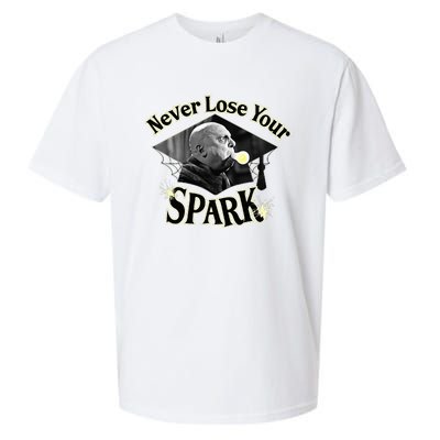 The Addams Family Tv Series – Uncle Fester Graduation Spark Sueded Cloud Jersey T-Shirt