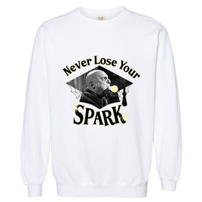 The Addams Family Tv Series – Uncle Fester Graduation Spark Garment-Dyed Sweatshirt