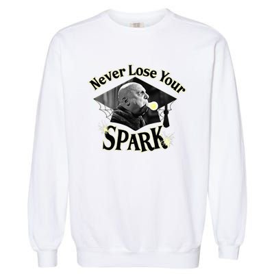 The Addams Family Tv Series – Uncle Fester Graduation Spark Garment-Dyed Sweatshirt