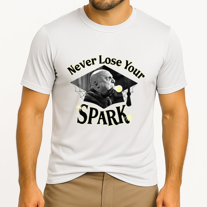 The Addams Family Tv Series – Uncle Fester Graduation Spark Performance Shirt