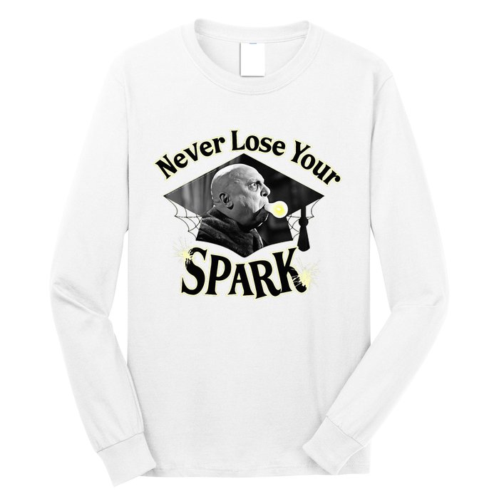 The Addams Family Tv Series – Uncle Fester Graduation Spark Long Sleeve Shirt