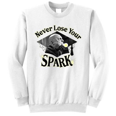 The Addams Family Tv Series – Uncle Fester Graduation Spark Sweatshirt