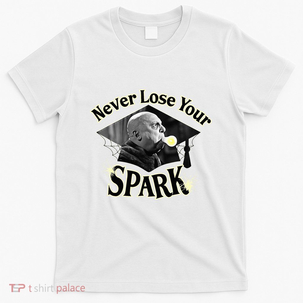The Addams Family Tv Series – Uncle Fester Graduation Spark T-Shirt