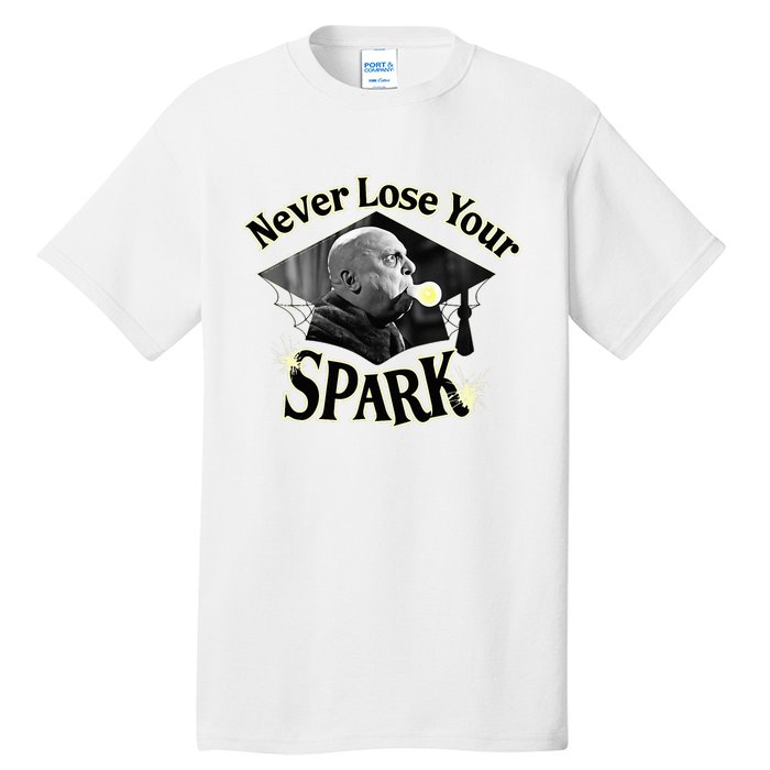 The Addams Family Tv Series – Uncle Fester Graduation Spark Tall T-Shirt