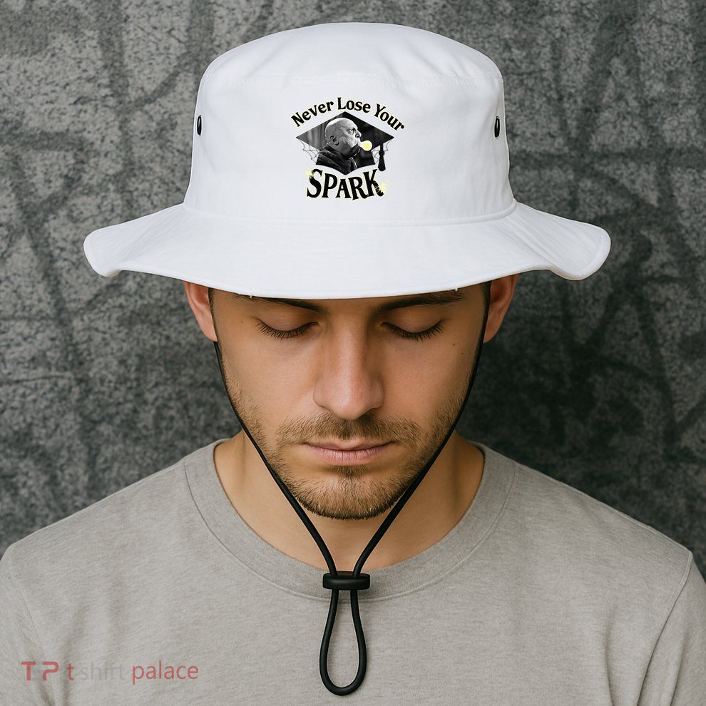 The Addams Family Tv Series – Uncle Fester Graduation Spark Bucket Hat