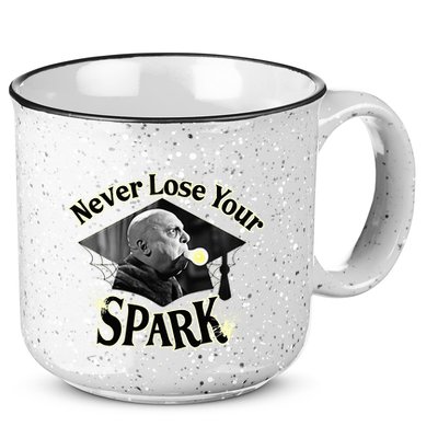 The Addams Family Tv Series – Uncle Fester Graduation Spark 15oz Campfire Ceramic Mug
