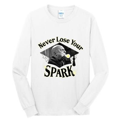 The Addams Family Tv Series – Uncle Fester Graduation Spark Tall Long Sleeve T-Shirt