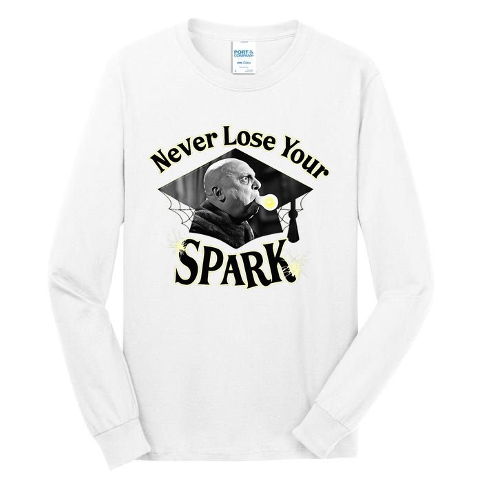 The Addams Family Tv Series – Uncle Fester Graduation Spark Tall Long Sleeve T-Shirt