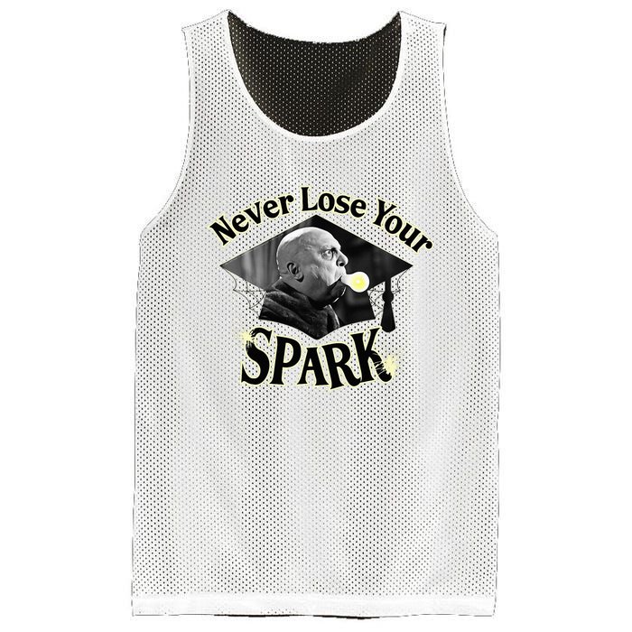 The Addams Family Tv Series – Uncle Fester Graduation Spark Mesh Reversible Basketball Jersey Tank