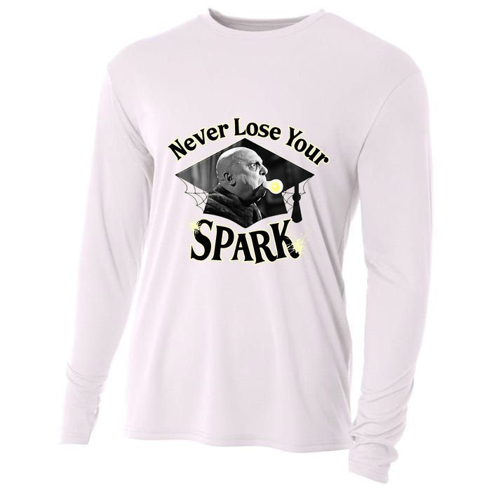 The Addams Family Tv Series – Uncle Fester Graduation Spark Cooling Performance Long Sleeve Crew