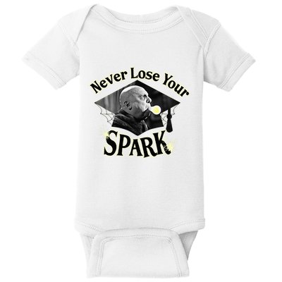 The Addams Family Tv Series – Uncle Fester Graduation Spark Baby Bodysuit