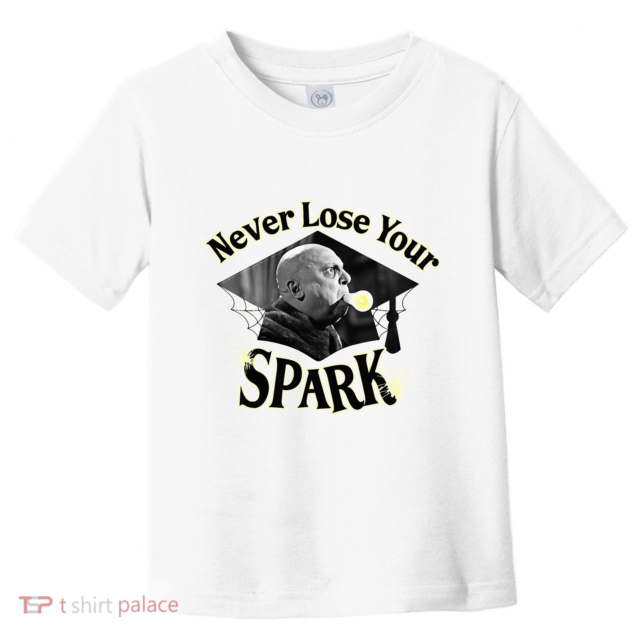 The Addams Family Tv Series – Uncle Fester Graduation Spark Toddler T-Shirt