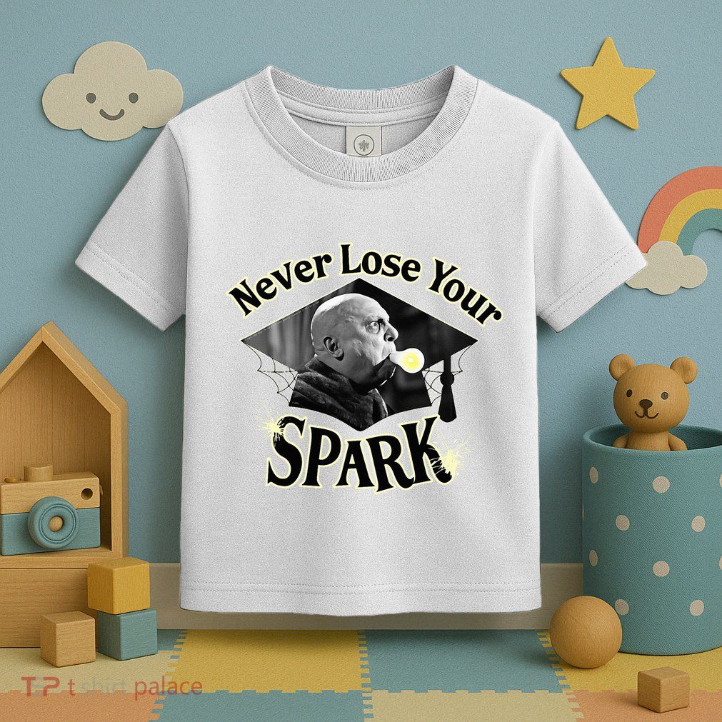 The Addams Family Tv Series – Uncle Fester Graduation Spark Toddler T-Shirt