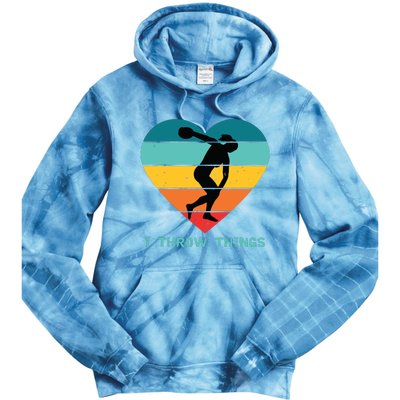 Track And Field Women Discus Thrower Tie Dye Hoodie