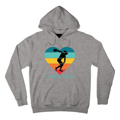 Track And Field Women Discus Thrower Tall Hoodie