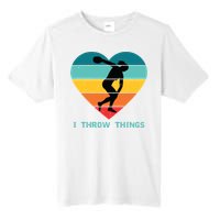 Track And Field Women Discus Thrower Tall Fusion ChromaSoft Performance T-Shirt