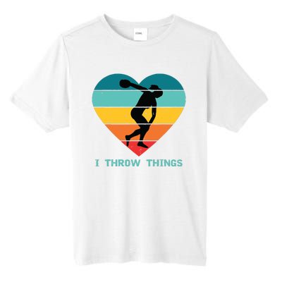 Track And Field Women Discus Thrower Tall Fusion ChromaSoft Performance T-Shirt