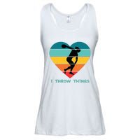 Track And Field Women Discus Thrower Ladies Essential Flowy Tank