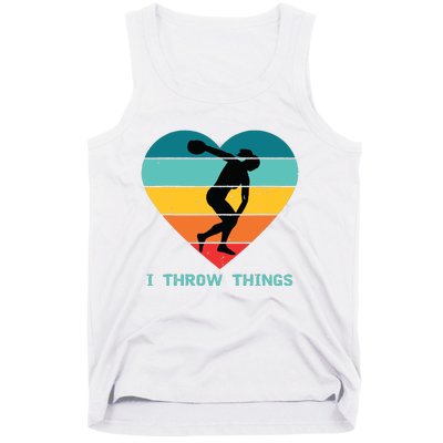 Track And Field Women Discus Thrower Tank Top