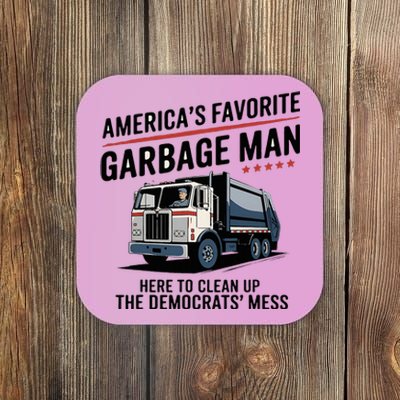 Trump AmericaS Favorite Garbage Man Trump In Trash Truck Coaster