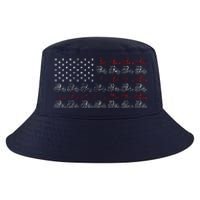 Tractor American Flag Farmer Cool Comfort Performance Bucket Hat