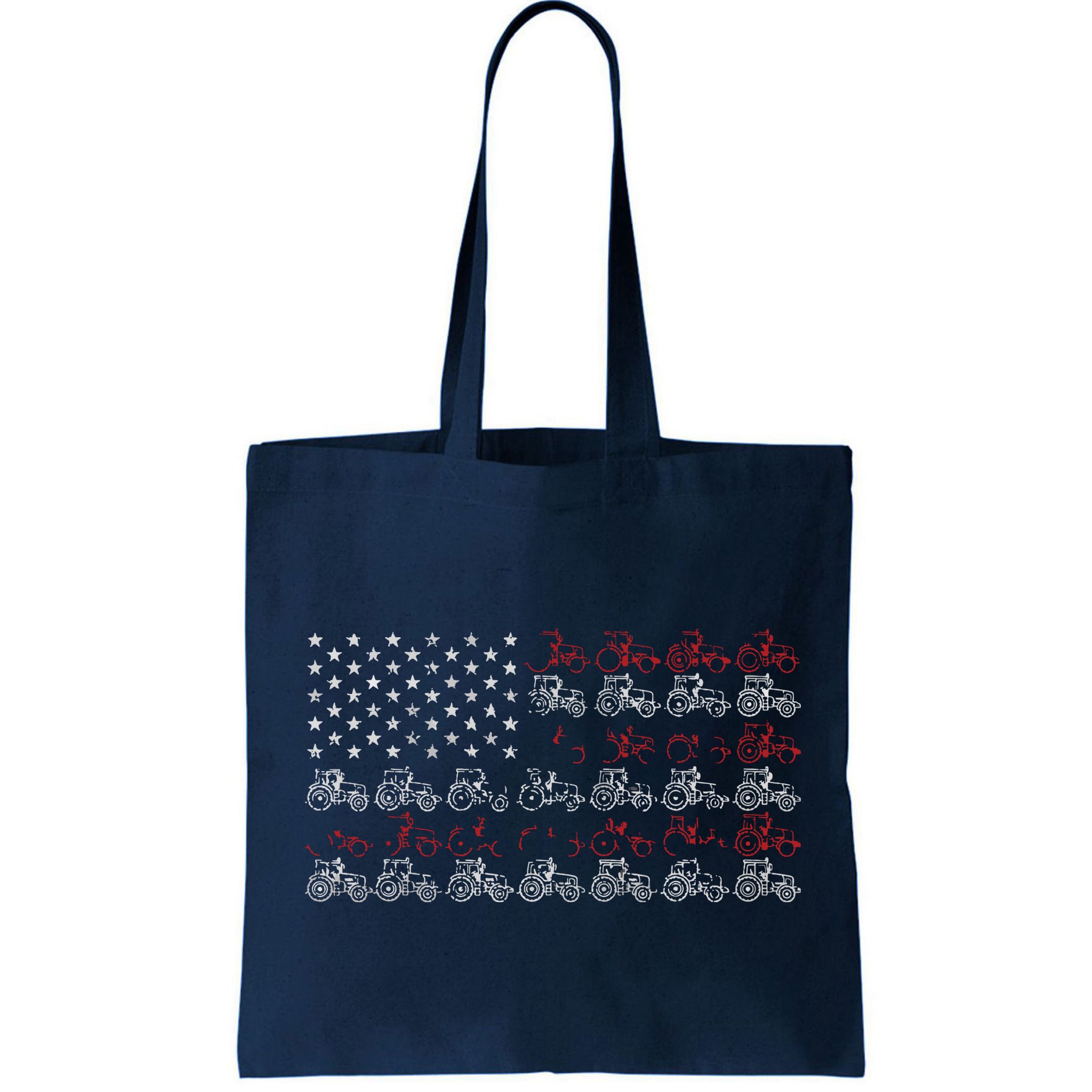 Tractor American Flag Farmer Bag