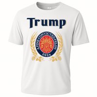 Trump A Fine Convicted Felon 2024 Beer Cooling Performance Crew T-Shirt