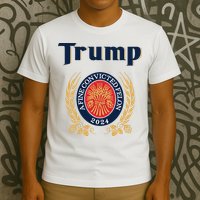 Trump A Fine Convicted Felon 2024 Beer T-Shirt