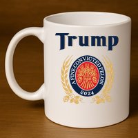 Trump A Fine Convicted Felon 2024 Beer 11oz C Handle Ceramic Mug