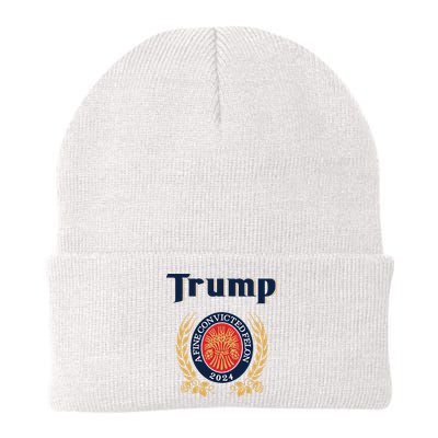 Trump A Fine Convicted Felon 2024 Beer Beanie