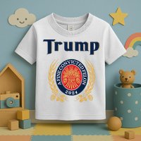 Trump A Fine Convicted Felon 2024 Beer Toddler T-Shirt