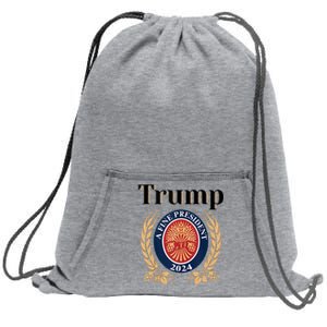 Trump A Fine President 2024 Re Election 2024 Sweatshirt Cinch Pack Bag