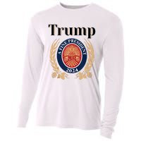 Trump A Fine President 2024 Re Election 2024 Cooling Performance Long Sleeve Crew