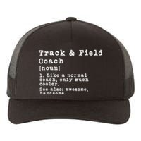 Track And Field Coach Definition Funny Trainer Gift Present Yupoong Adult 5-Panel Trucker Hat